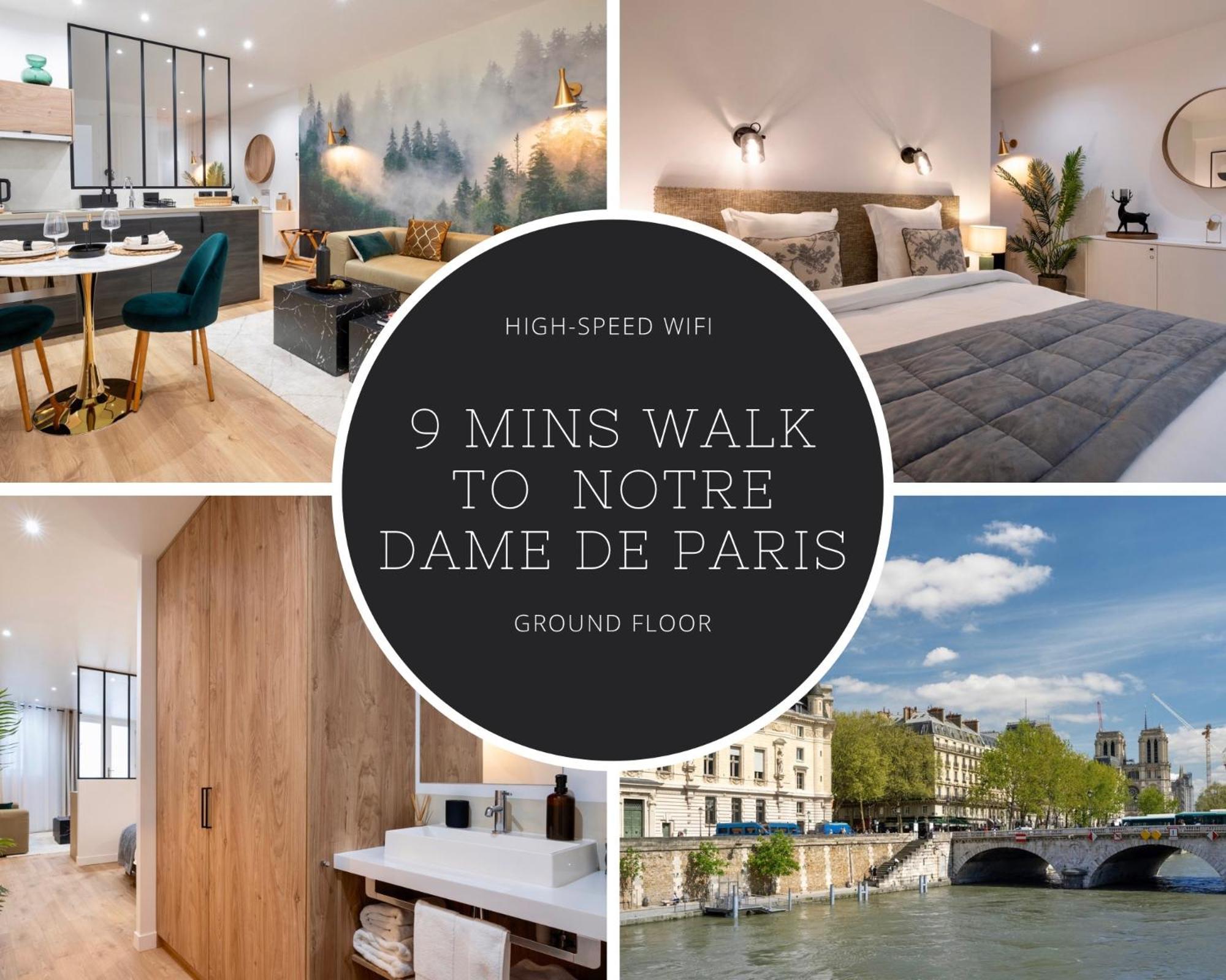 Appartement Cosy A 9 Min A Pied De La Cathedrale Notre Dame Париж Экстерьер фото