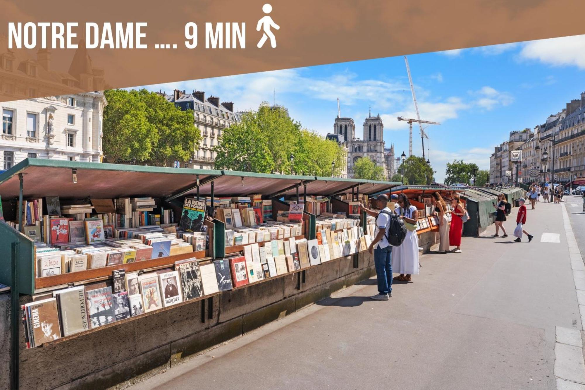 Appartement Cosy A 9 Min A Pied De La Cathedrale Notre Dame Париж Экстерьер фото